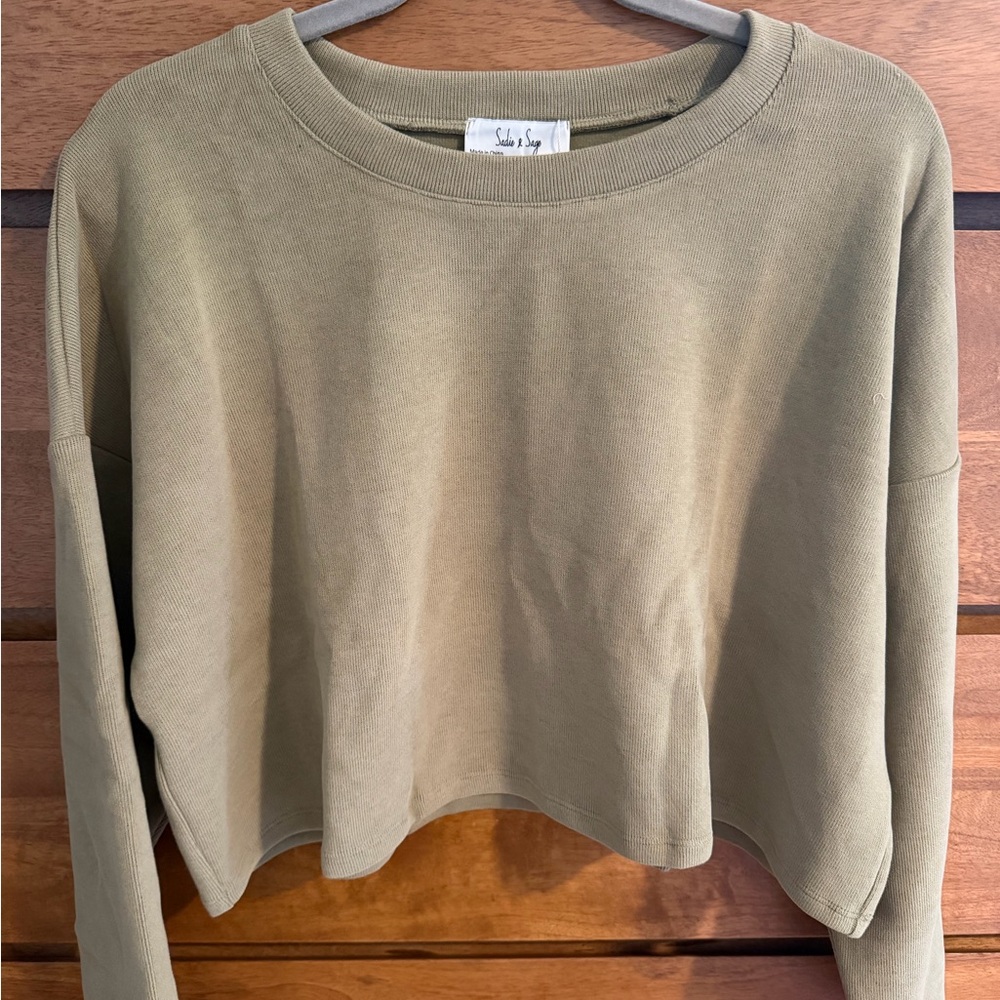 Sadie & Sage Cropped Top
